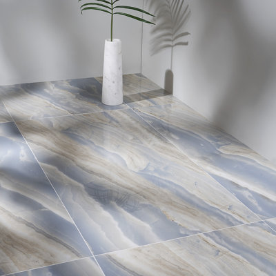 Carreau de mur et de plancher en porcelaine 24 po x 48 po Selene