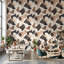 Papier peint camouflage abstrait moderne