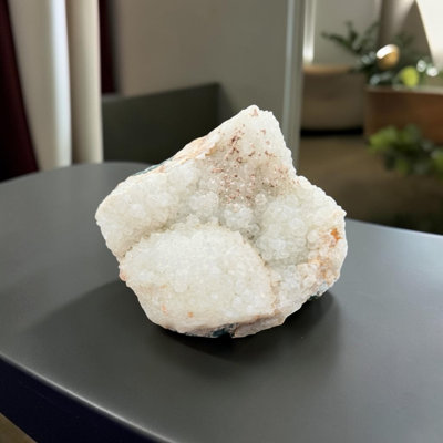 Natural Iridescent Anandalite Quartz Crystal Cluster
