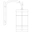 Valencia 1 - Light Armed Sconce-4163101-4163105-4163123