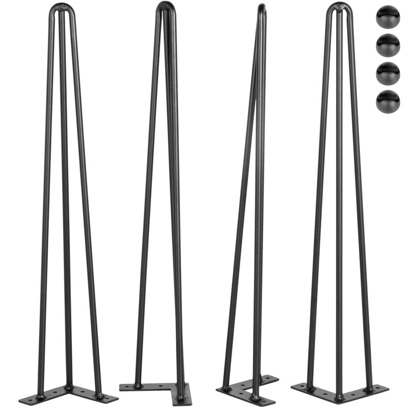 Eadoin Table Leg, 24" H x 4.3" W x 4.3" D
