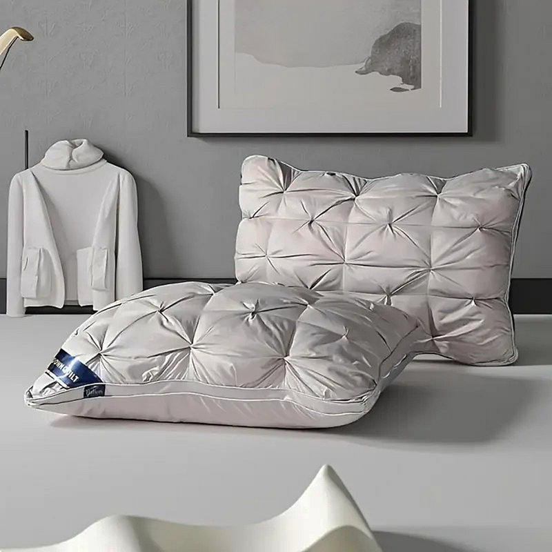 1Pack Grey Bread Pillow-Hote, Gray