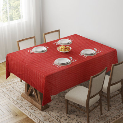 Nappe de qualité supérieure, 65% coton / 35% polyester, 55,1 po x 86,6 po | Facile à nettoyer, lavable à la machine à 86 ° F, va au sèche-linge, peut être repassé | Parfait pour la salle à manger, la cuisine et les occasions spéciales | Concept