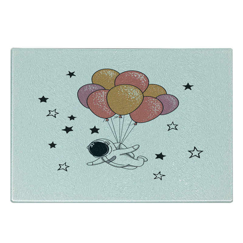 Multicolore planche à découper Ambesonne