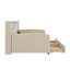 Lit plateforme simple tapissier avec tiroirs-253410270