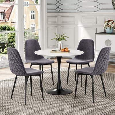 Caitlyn Dining Chair in Grey