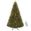 Arbre de Noël épinette pré-éclairé 6 pi avec éclairage réglable-1605317177
