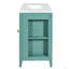 Meuble-lavabo de 36 po avec 2 portes à fermeture douce, armoire de rangement moderne à 3 tiroirs avec cadre en bois massif-117021146