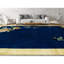 Art Deco Wool Floral Area Rug