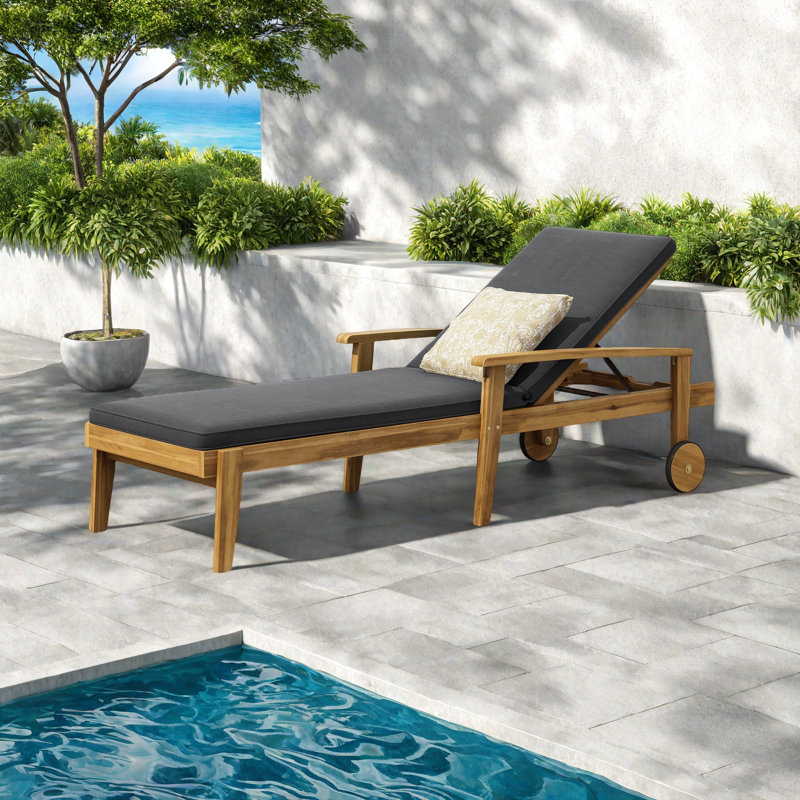 CHAISE LOUNGE, Yellow, Grey