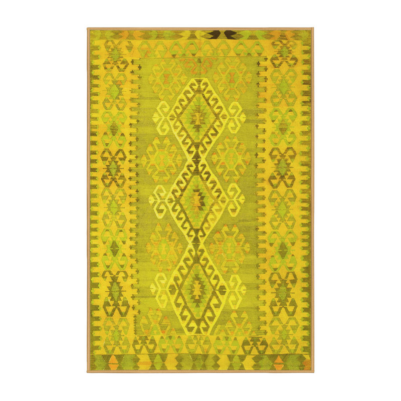 Hallei Performance Southwestern Indoor Rug, Rectangle 2' x 3'