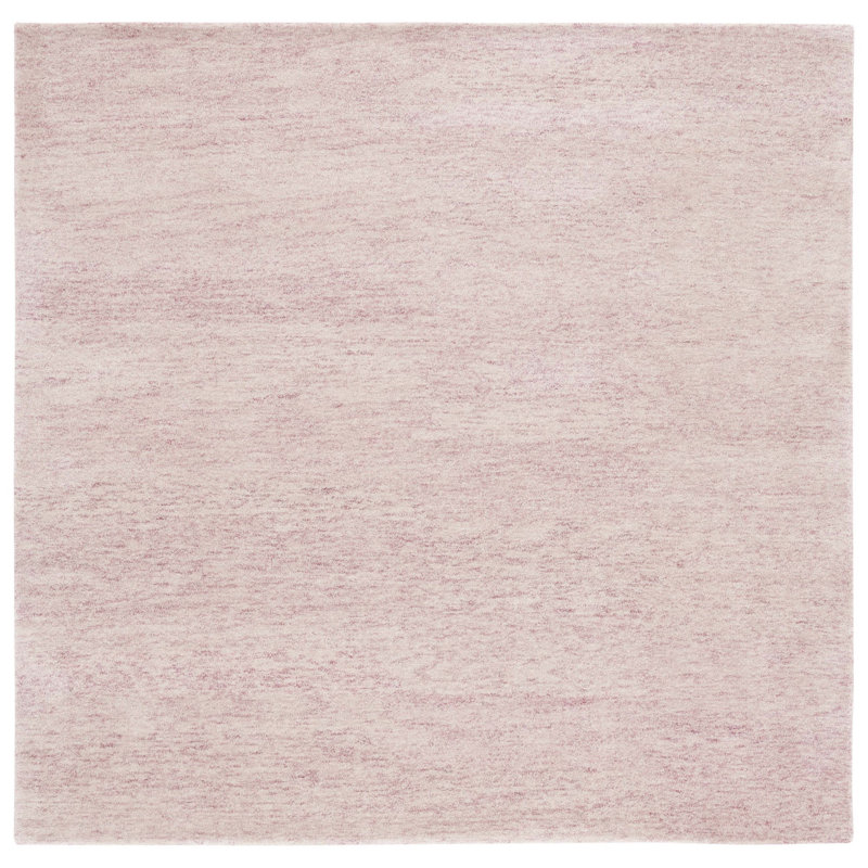 Tapis en laine et coton indien touffeté à la main Metro, Carré 6 pi