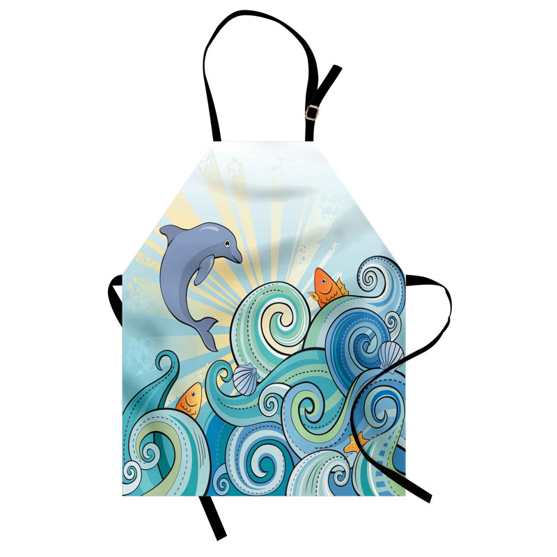 No Pattern Bib Apron