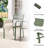 Fiskeville Patio Stacking Patio Dining Armchair with Cushion-441530580