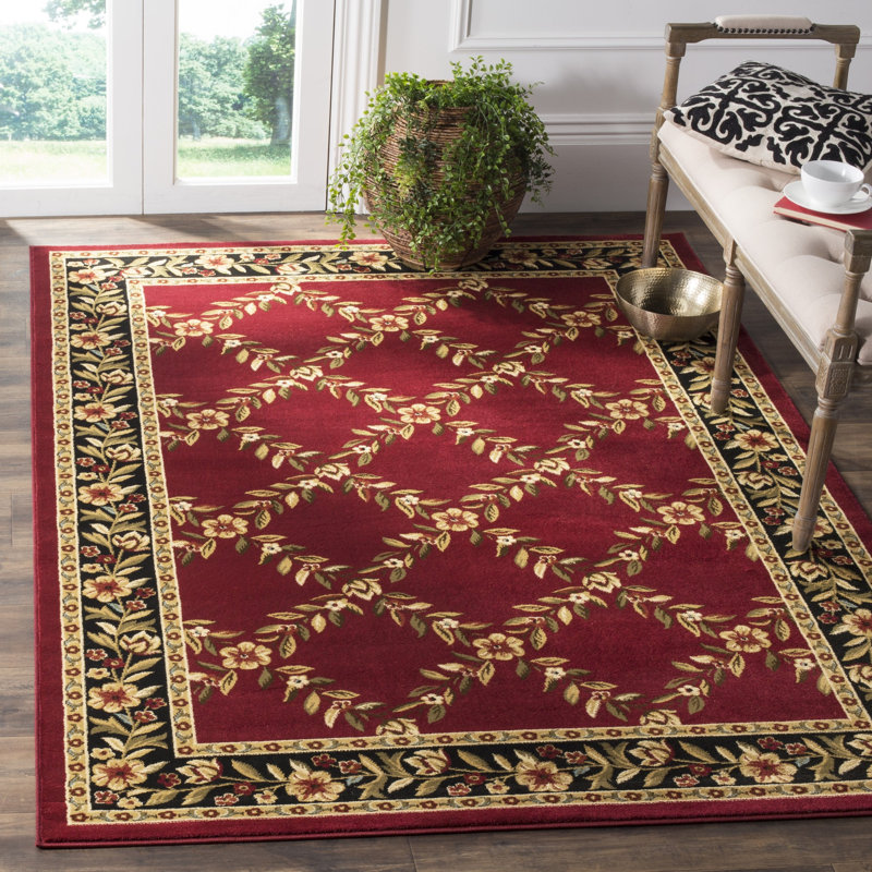 Lyndhurst Performance Floral Rug, Rectangle 6'7" x 9'6"