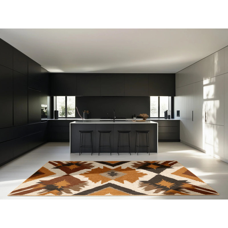 Ancient Arches Rug, Square 4'