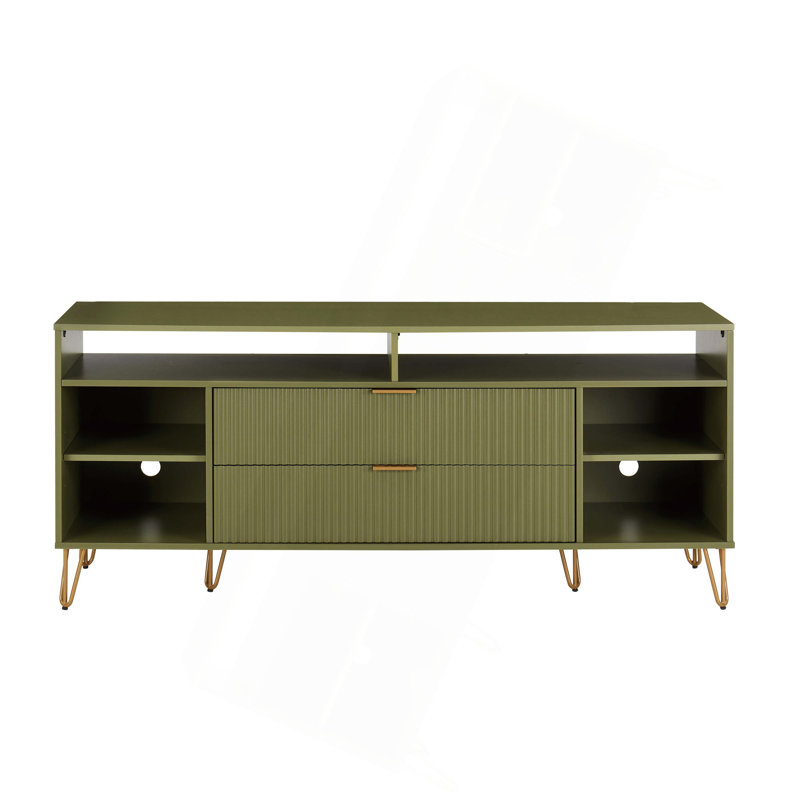 Meuble télé, Vert