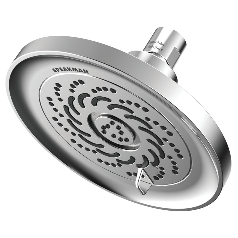 Neo Exhilaration Multi Function Adjustable Shower Head, Polished Chrome