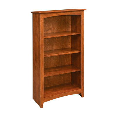 Malani 36" H Solid Wood Classic Bookcase