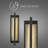 Dakota LED Wall Sconce with Natural Travertine Stone Inset, Backlight & Downlight, 3-CCT Selectable, Dimmable, Wet Rated, ADA Compliant-339990100