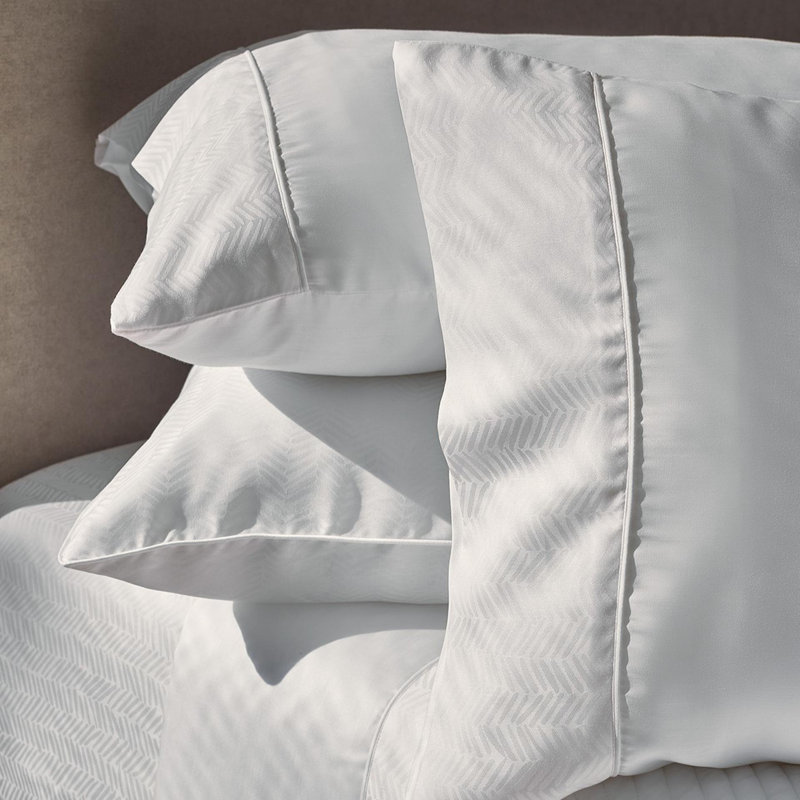 Olivia 100% Tencel Jacquard Shams, Standard