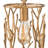 Estrelita 1 - Light Brass Pendant