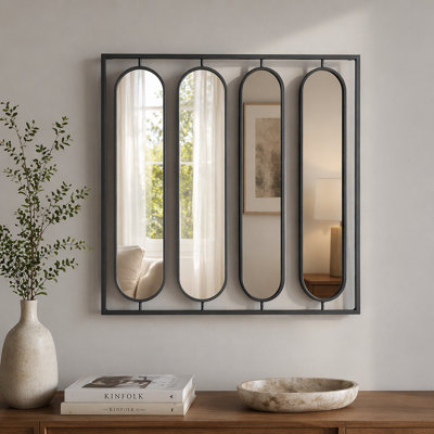 36"Large Four Oval Wall Mirror