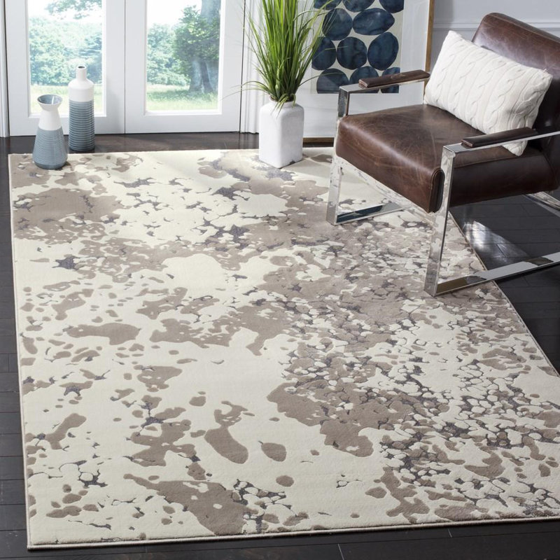 Tapis crème Lizabeth, Rectangle 8 pi x 10 pi