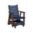 Navy Blue Top/Chocolate Brown Base