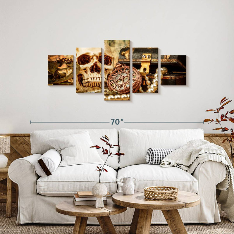 Décor gothique Avag, H 24 po x l 55 po