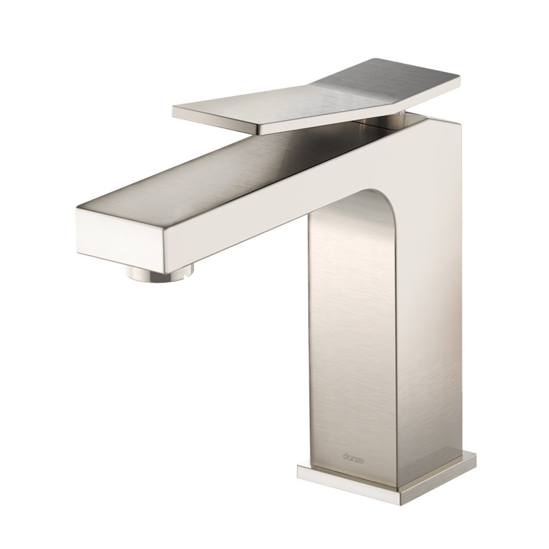 Avian Single Hole Bathroom Faucet with Drain Assembly, Brushed Nickel