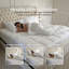 MHG Living Duck Feather Mattress Topper Box Stitched with Elastic Straps - Available Single/Small Double/Double/King/Super King-25202850