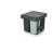 Sort & Go Pull Out In-Cabinet Plastic Dual Compartment Recycling Bin, 2.6 + 2.6 + 5.3 Gallon