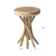 Selah Solid Wood Pedestal End Table