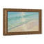 Cadre mural turquoise Turquoise Ocean Wave - cadre décoratif doré pour art.-1814802910
