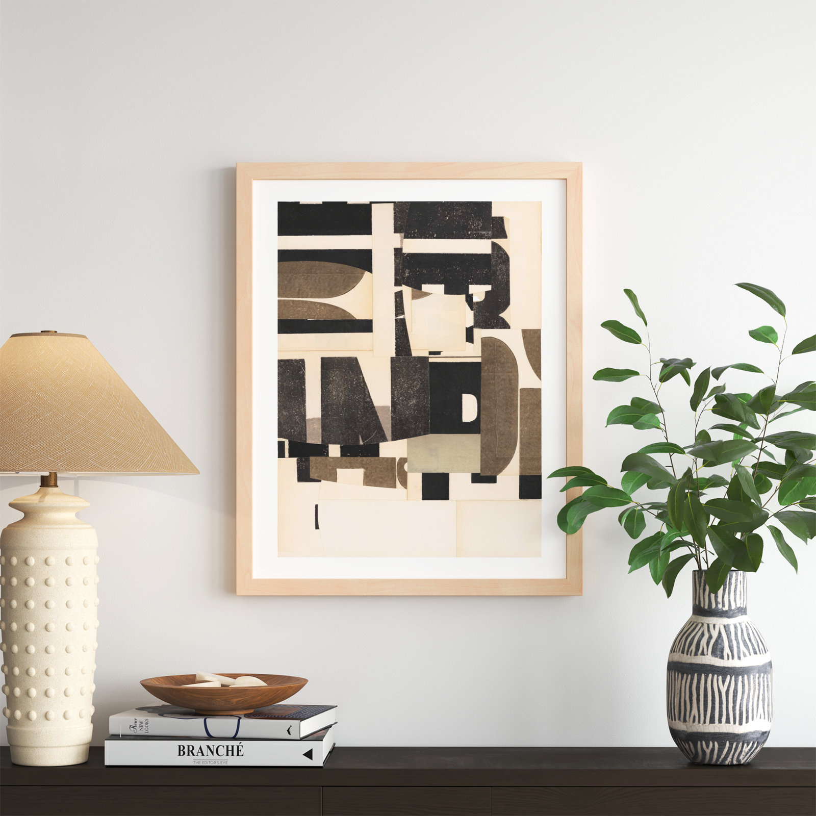 Dark and Stormy Print by Sarah Short, 24" W x 30" H, Brown