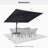Jordin 11' x 15' Rectangular Cantilever Umbrella，Without Base-1324423974