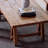 Traditional design solid wood coffee table