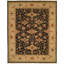Apte Oriental Handwoven Wool Black/Beige Area Rug-48492307