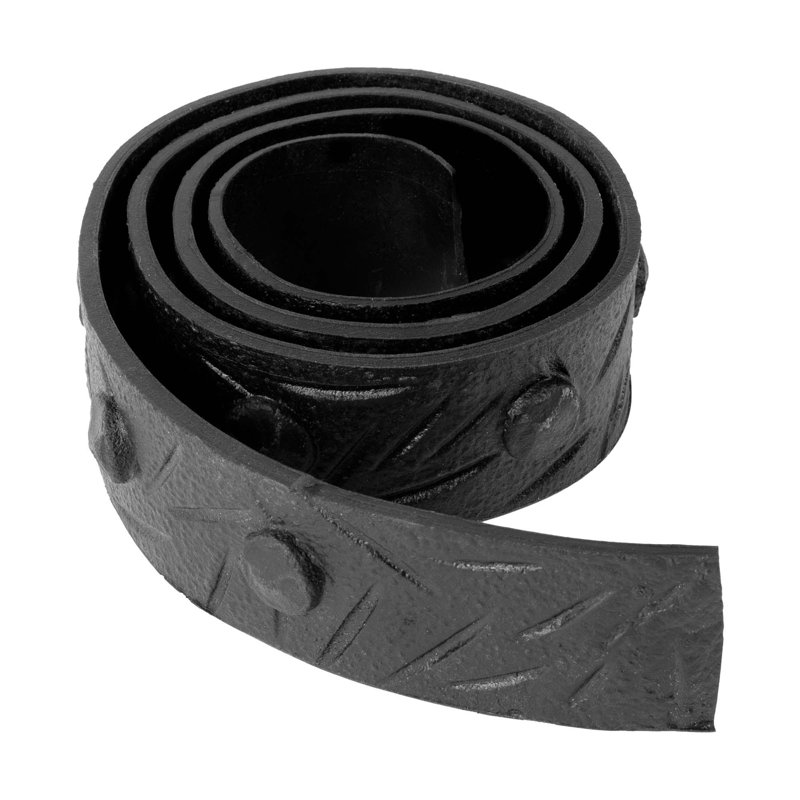 42 po x 1-5 / 8 po à sangles en caoutchouc simples pour faux bois, 1-5/8" x  42"