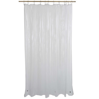 Clairette 6 Gauge PVC Shower Curtain Liner
