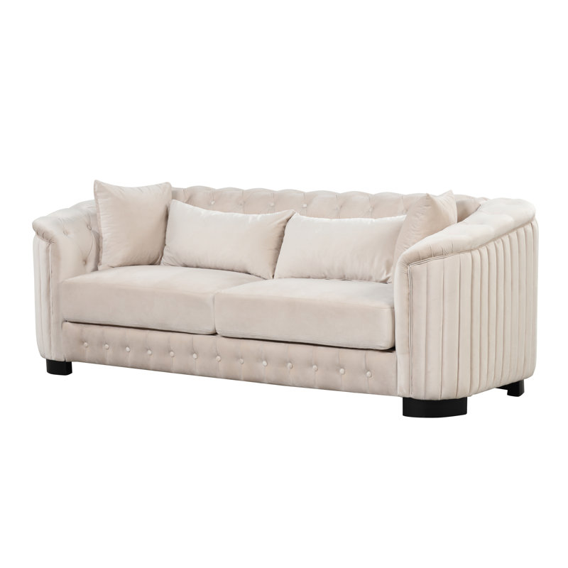 Canapé 82 po, Beige