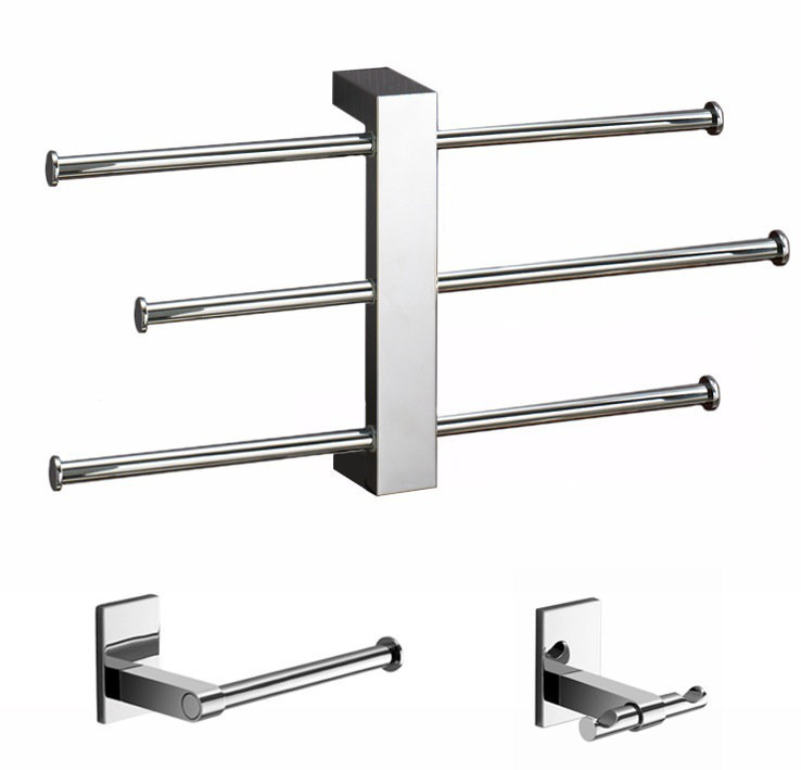 Bridge 3 - Piece Bathroom Hardware Set