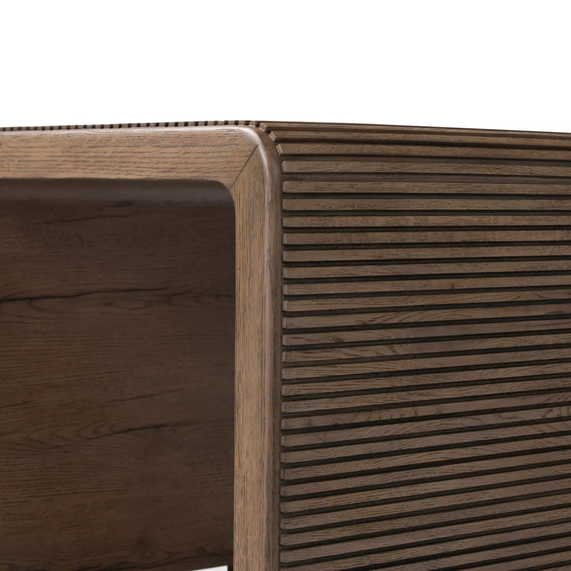 Leo End Table, Brown