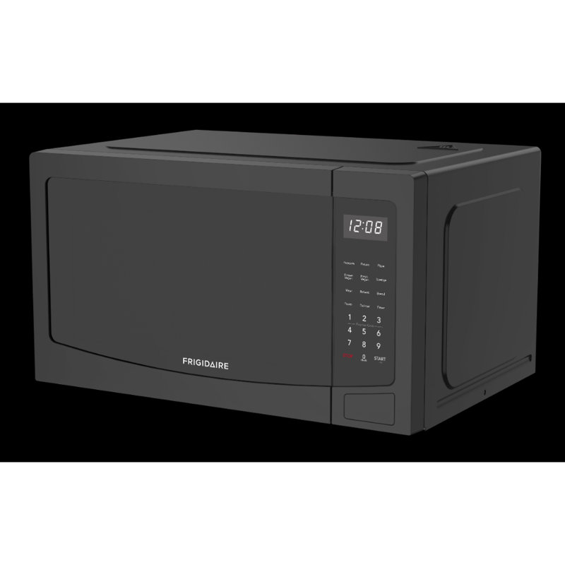 Frigidaire, 1.1 Cu. Ft. Countertop Microwave Oven, Black, Black