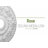 Endurathane Spring Leaf Ceiling Medallion, 19 7/8"OD x 3 5/8"ID x 1 1/4"P (Fits Canopies up to 5 5/8")Hand-Painted Americana Finish-29027148