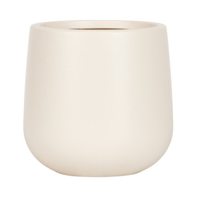 Jia Curved Round Indoor Planter Pot
