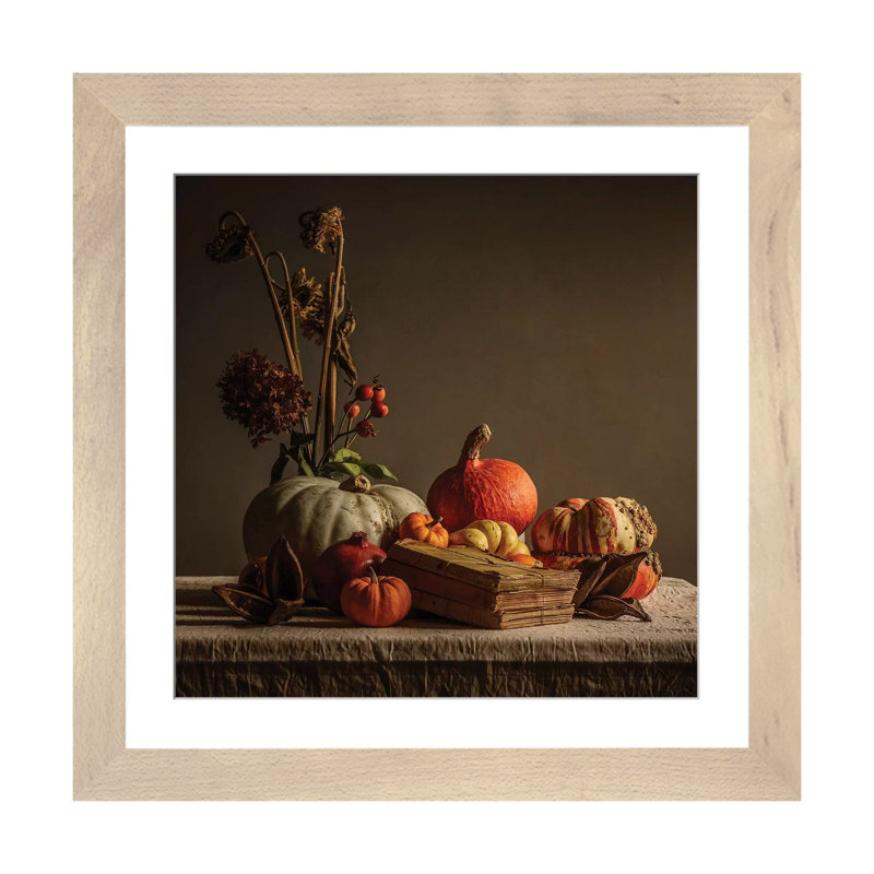« Still Life » par Mark Gemmell-impression d’art graphique, Blanc, H 24 po x l 24 po x P 1 po, Papier bois naturel