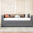 Gray Velvet Twin Daybed With Ergonomic And 2 Practical Drawer Options In For A Relaxed Vibe Drawers-952780202