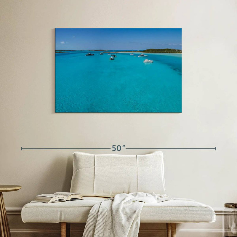 Gillard The Exumas Bahamas, H 26 po x l 39 po